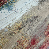 Abstract Rugs for Living Room Distressed Multicoloured Carpet Large Small Runner Living Room Mat