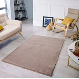 Mink Rug Super Soft Plain Living Room Bedroom Carpet Short Pile Area Mat