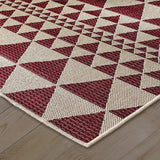 Non Slip Rug Indoor Flatweave Geometric Living Room Carpet Large Small  