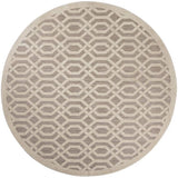 Beige Cream Rug Trellis Pattern Geometric Flat Weave Large Small Runner Round Circle Carpet Mat