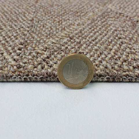 Washable Brown Rug Jute Look Flat Weave Plain Geometric Pattern Carpet Modern Design Bedroom Area Mat Small Extra Large Runner Hall Mat Living Room Lounge Woven Contemporary Floor New Polypropylene 67x100cm 80x150cm 57x230cm 117х167cm 67x300cm 167x233cm 