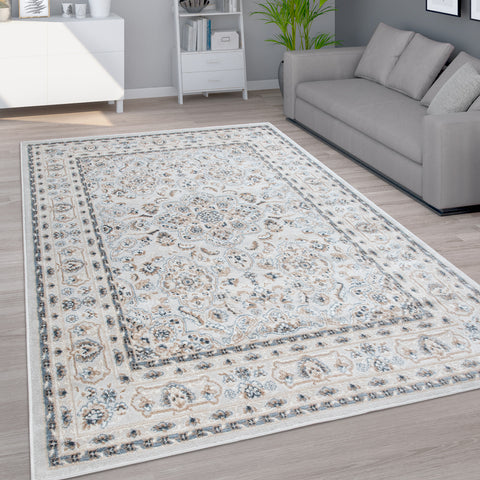 Oriental Large Rug Traditional Grey Pattern Extra Large Small Carpet Area Mat