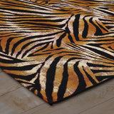 Outdoor Rug Tropical Decking Garden Patio Terracce Balcony Tiger African Patterned Mat