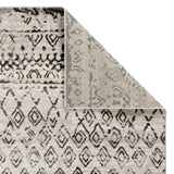 Living Room Rug Grey Charcoal Aztec Diamond Distressed Pattern Large Runner Mats