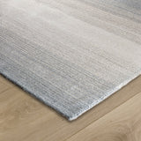 100% Wool Rug for Living Room Handwoven Bedroom Grey Cream 100% Wool Natual Carpet Mat