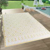 Outdoor Rug Yellow Decking Patio Garden SOFT Diamond Mat Large XL Small Carpet