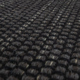Handmade Rug Flat Weave Wool Anthracite Large XL Rugs Very Robust Natural Mat