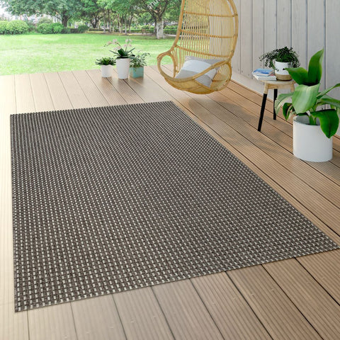 Outdoor Rugs Sisal Effect Anthracite Large Small Summer Garden Balcony Patio Mat