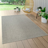 Indoor Outdoor Rug Large Grey Sisal Effect Design Summer Patio Garden Area Mats