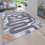 Children's Rugs Forest Wild Road Large Small Bedroom Play Room Boys Girls Mats