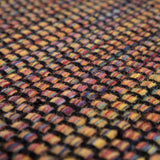Multi Colored Rug Hand Woven Flatweave Mat Wool and Cotton Materials Large Rugs