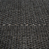 Black Outdoor Rug Sisal Effect Large Small Robust Border Design Summer Patio Mat