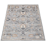 Oriental Rug Large Grey Beige Colours for Living Room Bedroom Carpet Circular