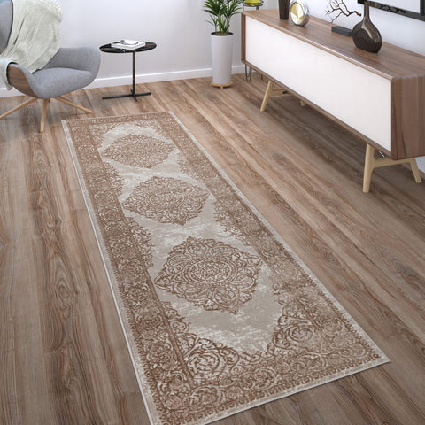 Extra Large Oriental Rug Beige Traditional Carpet Living Room Bedroom Runner Mat