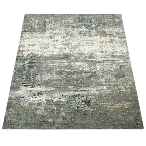 Grey Living Room Rug Brown Mint Multicoloured Carpet Abstract Large XL Hall Mat