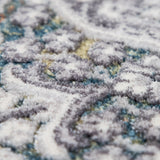Oriental Rug Large Small Border Carpet Cream Soft Polyester Beautiful Hall Mat