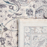 Oriental Rug Large Small Border Carpet Cream Soft Polyester Beautiful Hall Mat
