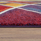 Modern Designer Rugs Multicoloured for Living Room Bedroom XL Large Small Mat