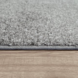 Beige Rug 160x230cm Geometric Diamond Pattern 3D Look Check Living Room Carpet